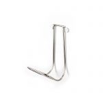 Wide Silver Scoop Wall Hook - Wall Hooks - Wide Silver Scoop Wall Hook