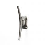 Wide Silver Scoop Wall Hook - Wall Hooks - Wide Silver Scoop Wall Hook