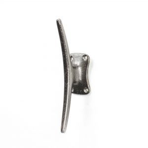 Wide Silver Scoop Wall Hook - Wall Hooks - Wide Silver Scoop Wall Hook