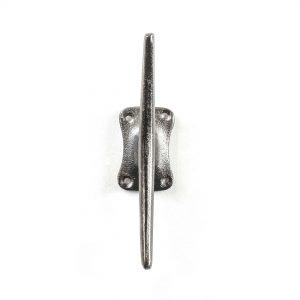 Wide Silver Scoop Wall Hook - Wall Hooks - Wide Silver Scoop Wall Hook