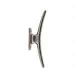 Wide Silver Scoop Wall Hook - Wall Hooks - Wide Silver Scoop Wall Hook