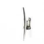 Wide Silver Scoop Wall Hook - Wall Hooks - Wide Silver Scoop Wall Hook