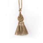 Spiralled Jute Tassel Curtain Tie Back - Curtain Tie Backs - Spiralled Jute Tassel Curtain Tie Back