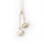 Double Knot Cotton Curtain Tie Back - Curtain Tie Backs - Double Knot Cotton Curtain Tie Back