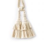 Large and Small Cotton Tassel Curtain Tie Back - Curtain Tie Backs - Large and Small Cotton Tassel Curtain Tie Back