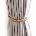 Twist Rope Jute Curtain Tie Back - Curtain Tie Backs - Twist Rope Jute Curtain Tie Back