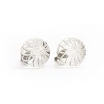 Acrylic Flower Engraved Knob - Cabinet Knobs - Acrylic Flower Engraved Knob