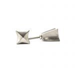 Silver Iron Crown Knob - Cabinet Knobs - Silver Iron Crown Knob