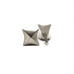 Silver Iron Crown Knob - Cabinet Knobs - Silver Iron Crown Knob
