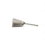 Silver Iron Crown Knob - Cabinet Knobs - Silver Iron Crown Knob