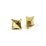 Gold Iron Crown Knob - Cabinet Knobs - Gold Iron Crown Knob