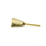 Gold Iron Crown Knob - Cabinet Knobs - Gold Iron Crown Knob
