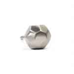 Silver Iron Geometric Knob - Cabinet Knobs - Silver Iron Geometric Knob