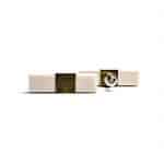 White Cubed Pull - Drawer Pulls - White Cubed Pull