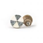 Rustic Bone Wheel Knob - Cabinet Knobs - Rustic Bone Wheel Knob