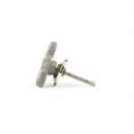 Rustic Bone Floweret Knob - Cabinet Knobs - Rustic Bone Floweret Knob
