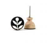 Rustic Bone Floweret Knob - Cabinet Knobs - Rustic Bone Floweret Knob