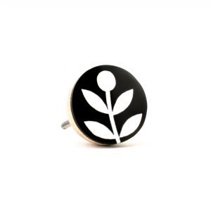 Rustic Bone Floweret Knob - Cabinet Knobs - Rustic Bone Floweret Knob