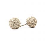 Jute and Cotton Weaved Knob - Cabinet Knobs - Jute and Cotton Weaved Knob