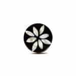 Inlaid Petaled Daisy Knob - Cabinet Knobs - Inlaid Petaled Daisy Knob