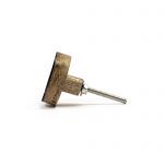 Inlaid Petaled Daisy Knob - Cabinet Knobs - Inlaid Petaled Daisy Knob
