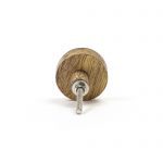 Inlaid Petaled Daisy Knob - Cabinet Knobs - Inlaid Petaled Daisy Knob