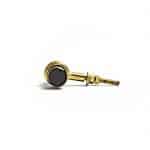 Black Solid Glass T-Bar Pull - Drawer Pulls - Black Solid Glass T-Bar Pull
