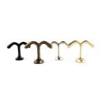 Silver Double Hook - Wall Hooks - Silver Double Hook