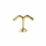 Silver Double Hook - Wall Hooks - Silver Double Hook