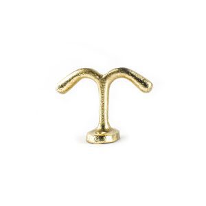 Silver Double Hook - Wall Hooks - Silver Double Hook