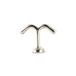 Silver Double Hook - Wall Hooks - Silver Double Hook