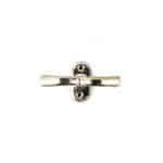 Silver Double Hook - Wall Hooks - Silver Double Hook
