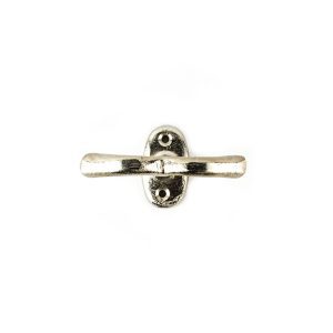 Silver Double Hook - Wall Hooks - Silver Double Hook