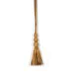 Triple Sphere Jute Curtain Tie Back - Curtain Tie Backs - Triple Sphere Jute Curtain Tie Back