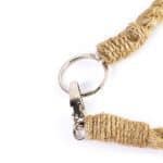 Triple Sphere Jute Curtain Tie Back - Curtain Tie Backs - Triple Sphere Jute Curtain Tie Back