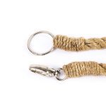 Triple Sphere Jute Curtain Tie Back - Curtain Tie Backs - Triple Sphere Jute Curtain Tie Back
