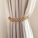 Cotton and Mango Wood Tassel Curtain Tie Back - Curtain Tie Backs - Cotton and Mango Wood Tassel Curtain Tie Back