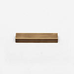 Delos - Linear Antique Bronze Brass Pull - Architectural Hardware - Linear Antique Bronze Brass Pull