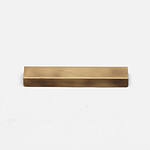 Delos - Linear Antique Bronze Brass Pull - Architectural Hardware - Linear Antique Bronze Brass Pull
