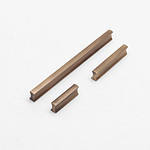 Birr - Brushed Brass Handle - Architectural Hardware - Brushed Brass Handle