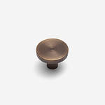 Ube - Brushed Brass Knob - Architectural Hardware - Brushed Brass Knob