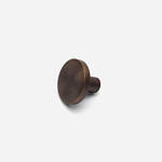 Ube - Brushed Brass Knob - Architectural Hardware - Brushed Brass Knob