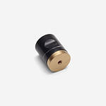 Milan - White Cylinder Marble Knob - Architectural Hardware - White Cylinder Marble Knob