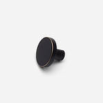 Ube - Brushed Brass Knob - Architectural Hardware - Brushed Brass Knob