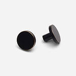 Ube - Brushed Brass Knob - Architectural Hardware - Brushed Brass Knob