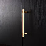 Ribe - Matte Black Brass Handle - Architectural Hardware - Matte Black Brass Handle