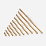 Birr - Brushed Brass Handle - Architectural Hardware - Brushed Brass Handle
