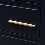 Birr - Brushed Brass Handle - Architectural Hardware - Brushed Brass Handle