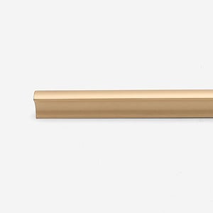 Birr - Brushed Brass Handle - Architectural Hardware - Brushed Brass Handle