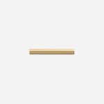 Birr - Brushed Brass Handle - Architectural Hardware - Brushed Brass Handle